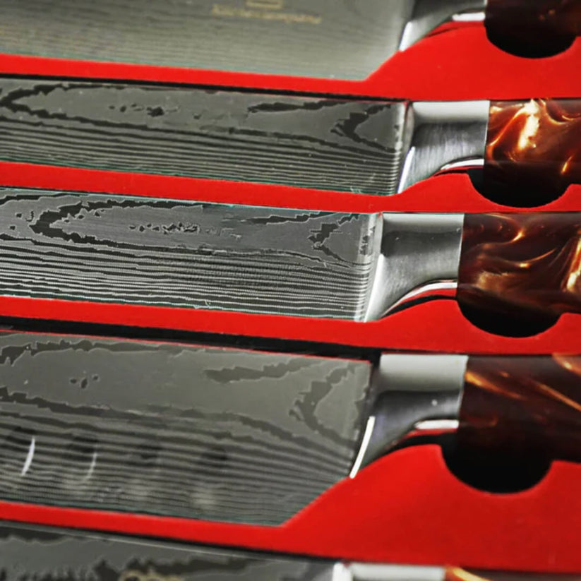 Kasshoku Messerset Premium 8-teilig