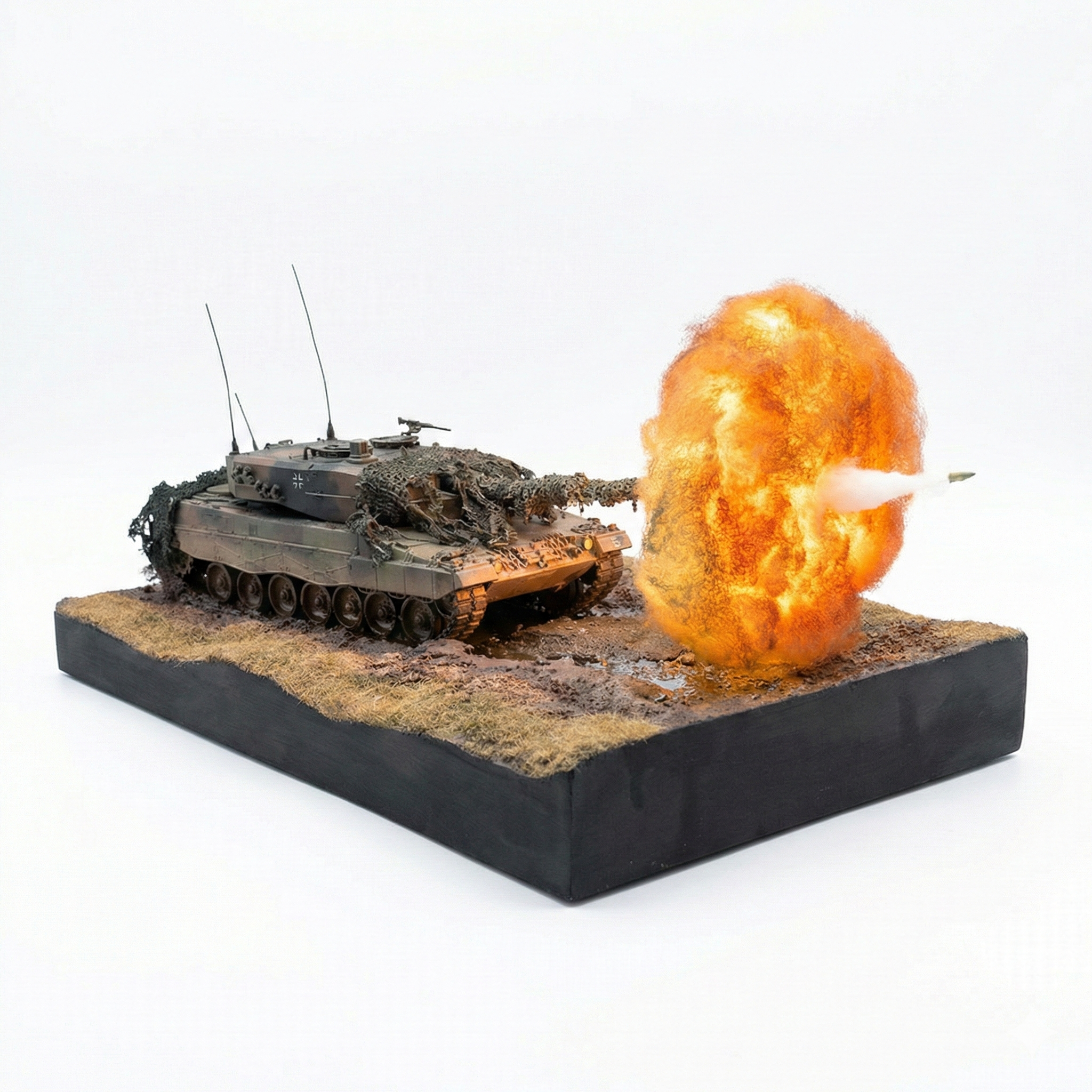 Leopard 2A4: Mud & Dry Grass Edition