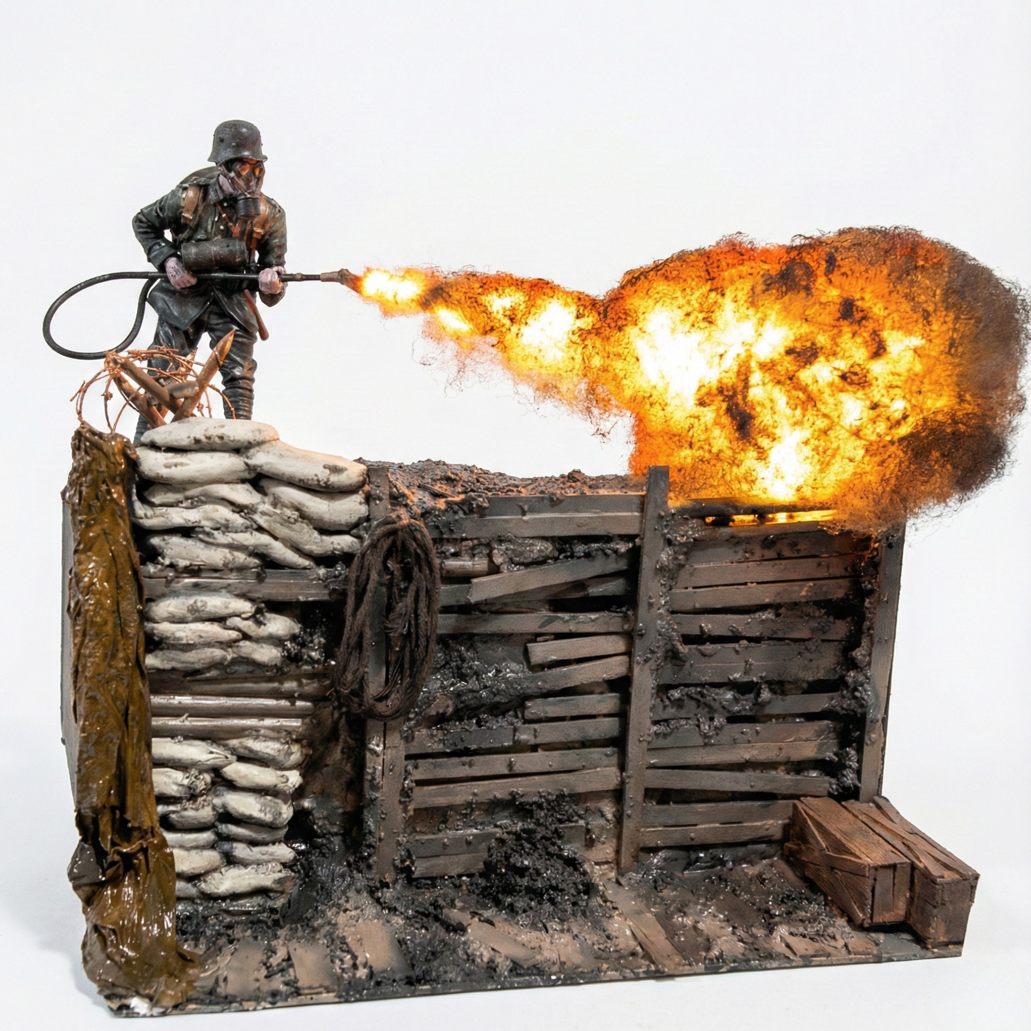 WWI Stormtrooper: Flamethrower Trench Assault