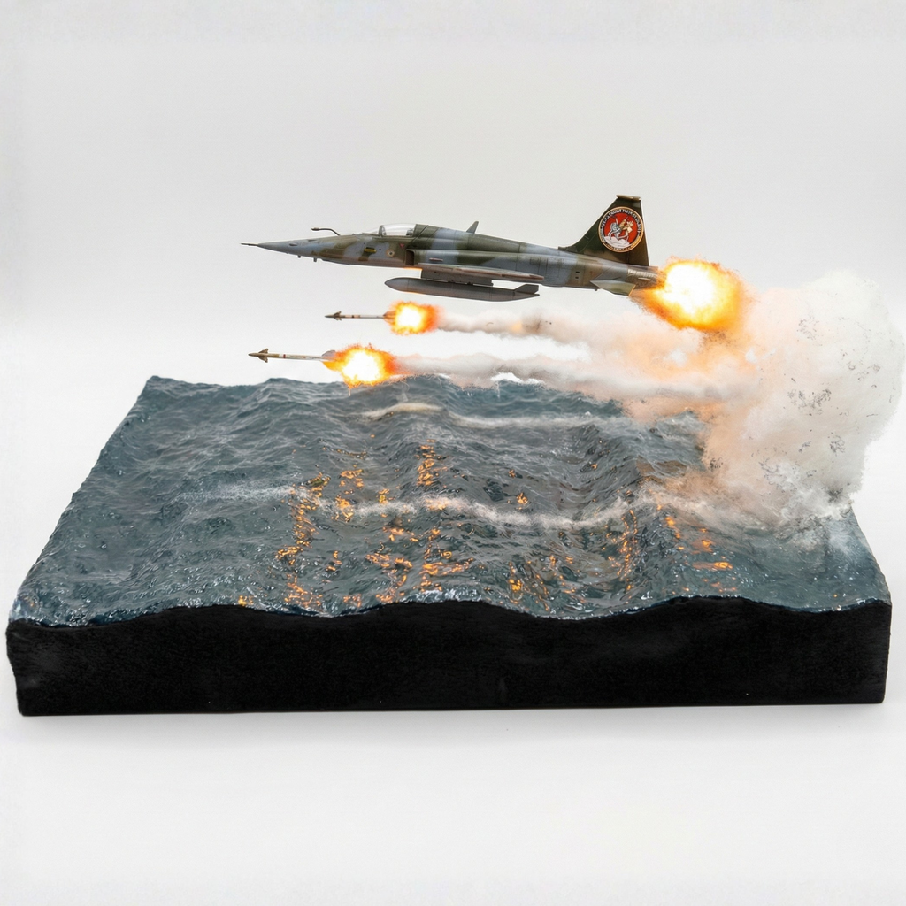 F-5 Tiger II: Low-Level Maritime Rocket Strike