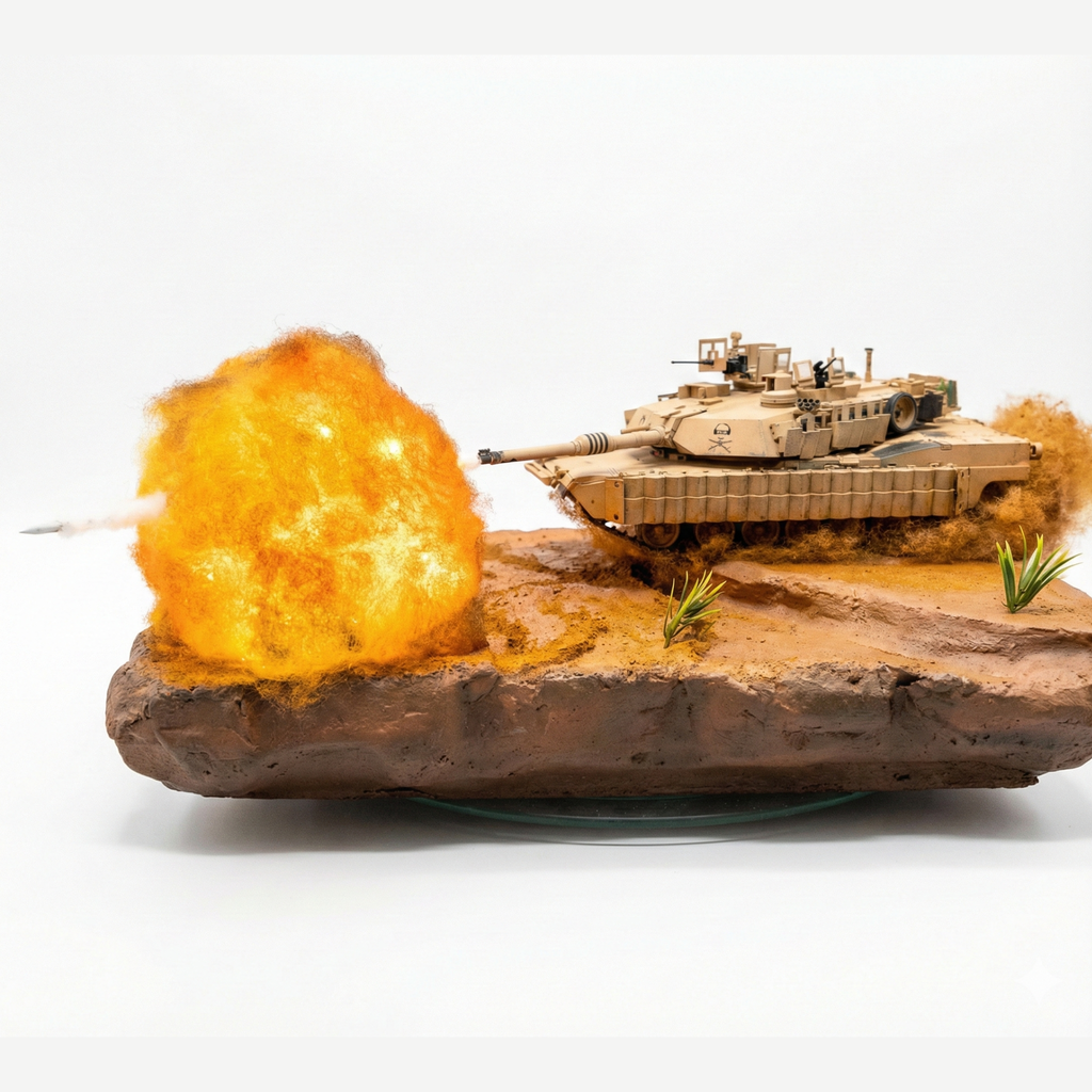 M1A2 Abrams: Earth-Shaking Desert Strike