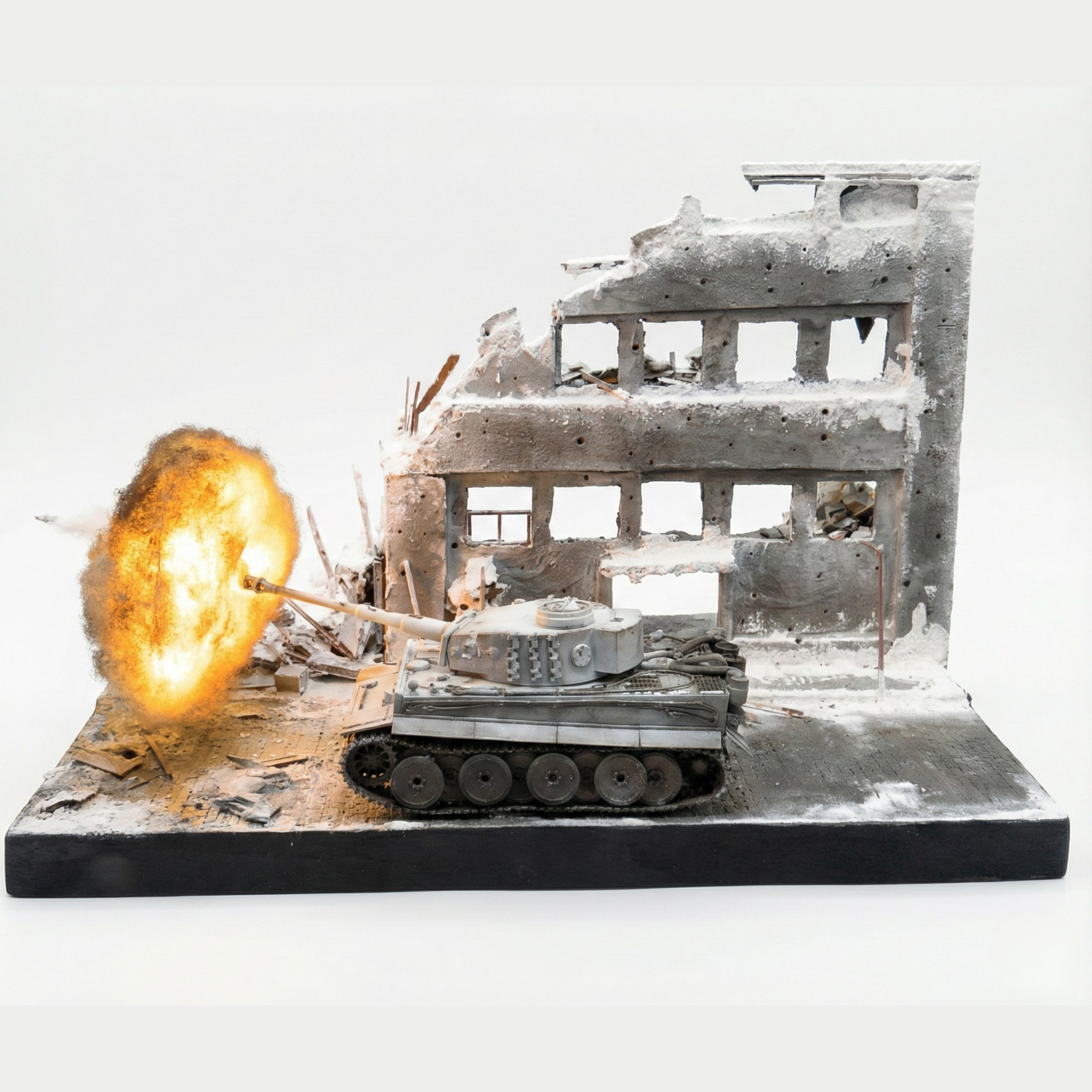 Tiger I: War-Torn City Streets (Snow Edition)
