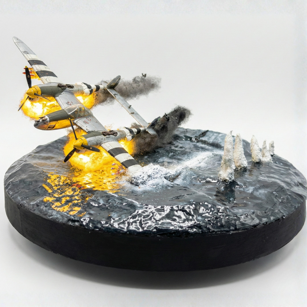 P-38 Lightning: Shot Down Over the Sea