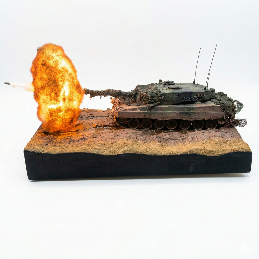 Leopard 2A4: Mud & Dry Grass Edition