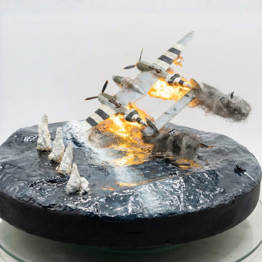 P-38 Lightning: Shot Down Over the Sea