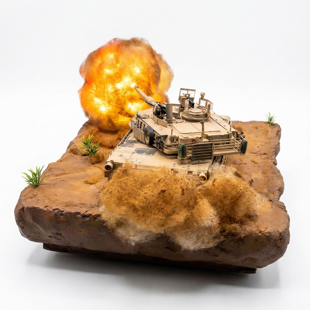 M1A2 Abrams: Earth-Shaking Desert Strike
