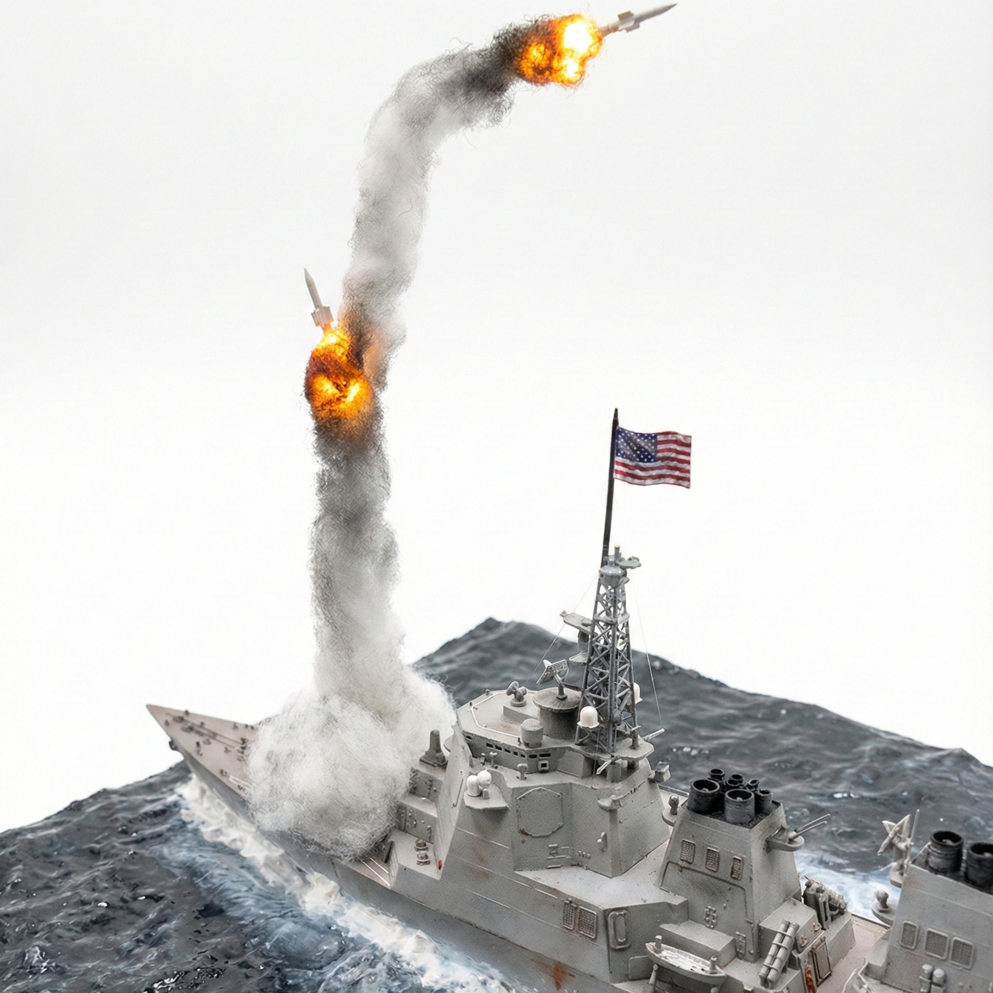 Naval Destroyer: High Seas Missile Strike