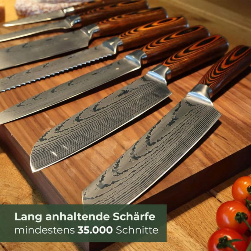 Akarui Messerset Premium 8-teilig