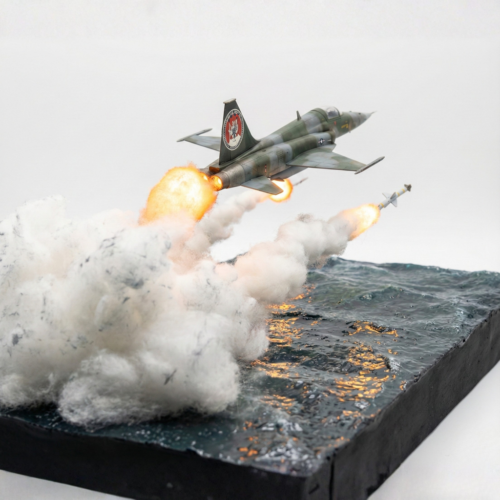 F-5 Tiger II: Low-Level Maritime Rocket Strike