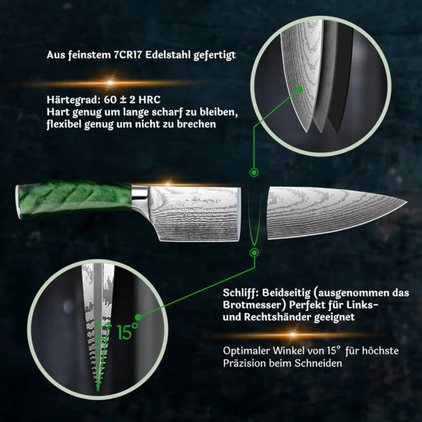 Midori Messerset 8-teilig