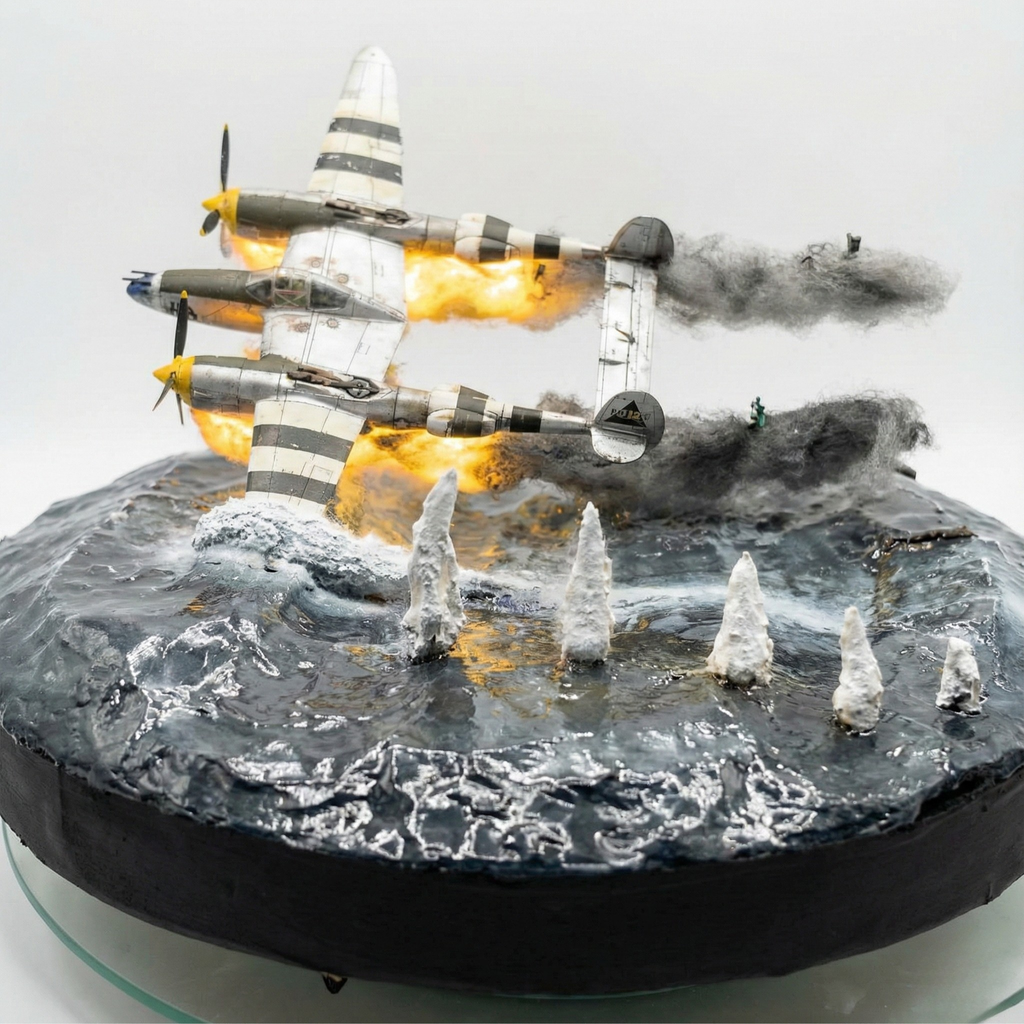 P-38 Lightning: Shot Down Over the Sea