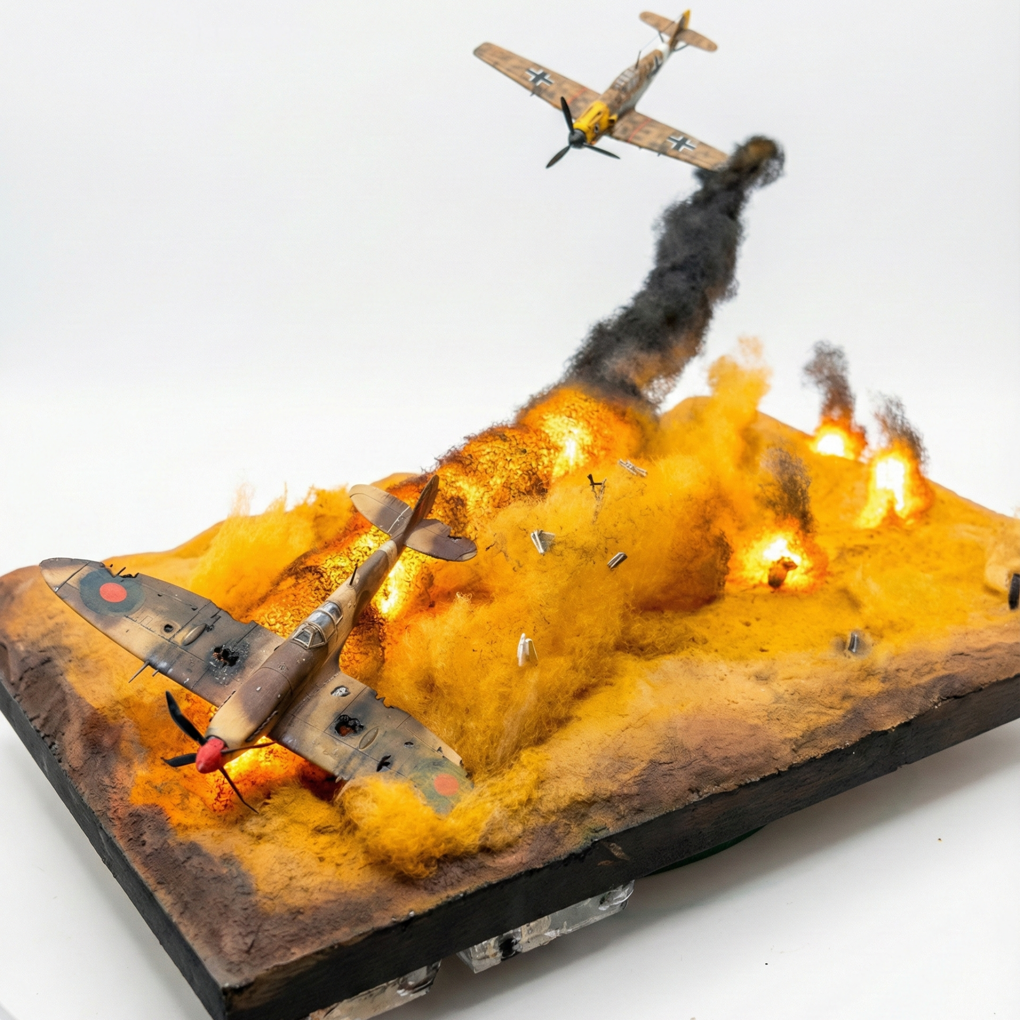 Spitfire & Bf 109: North African Dogfight