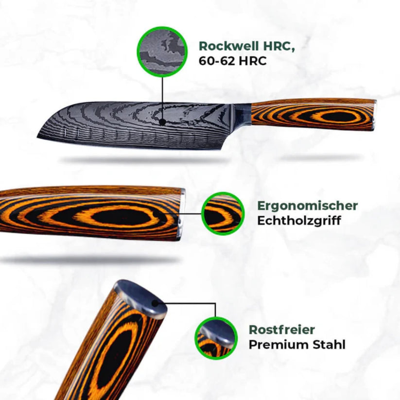 Akarui Messerset Premium 8-teilig