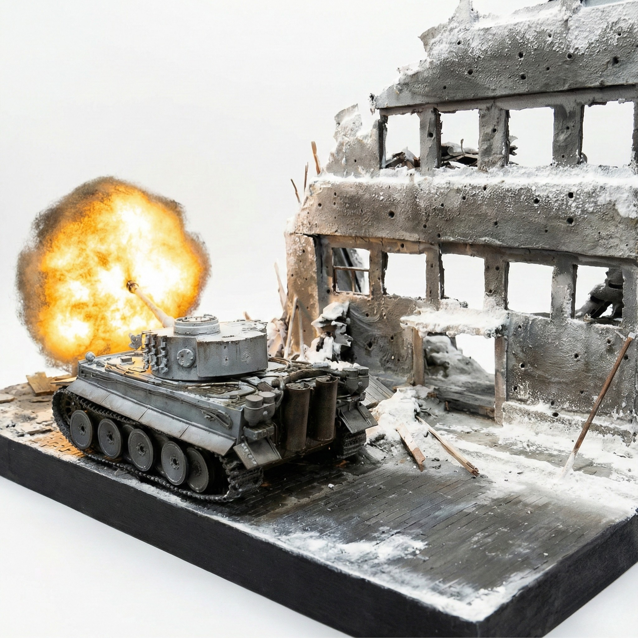 Tiger I: War-Torn City Streets (Snow Edition)