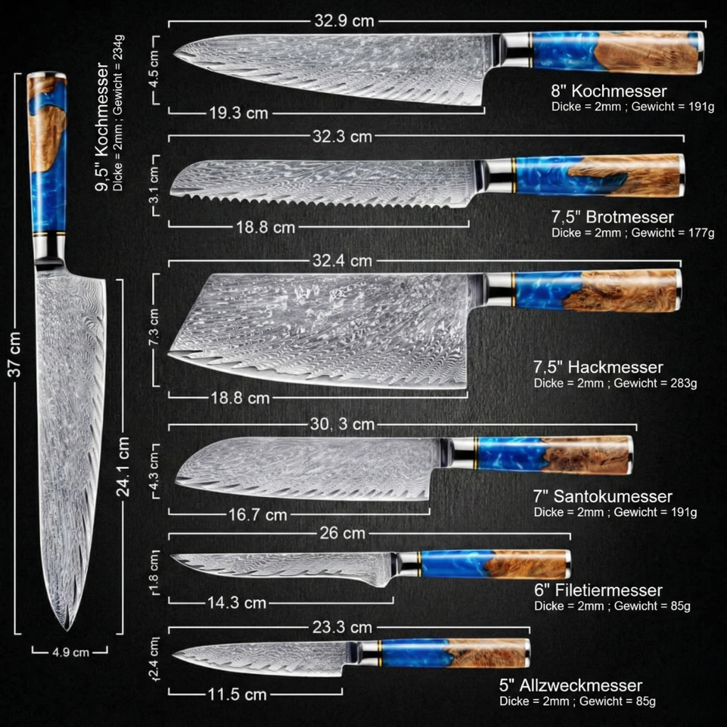 TAKUMI KOLLEKTION – Japanische Küchenmesser