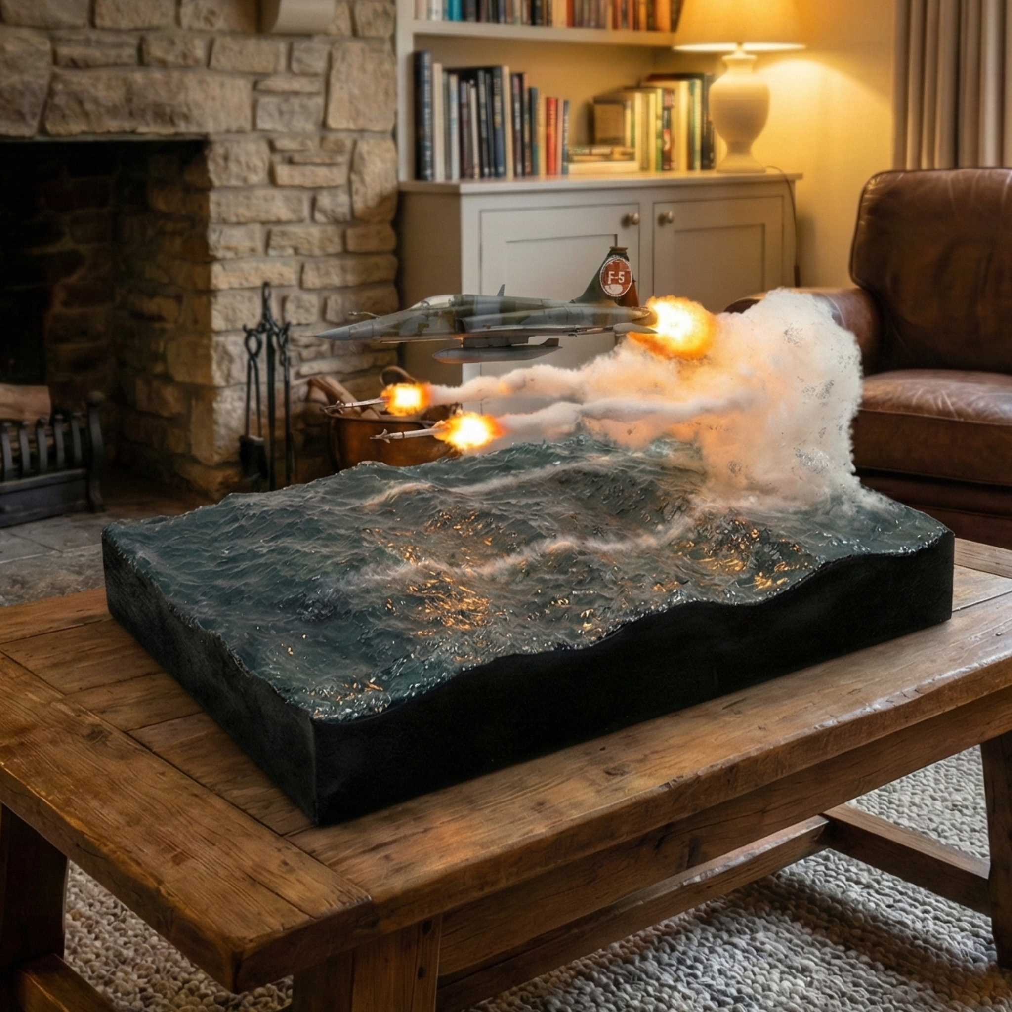 F-5 Tiger II: Low-Level Maritime Rocket Strike