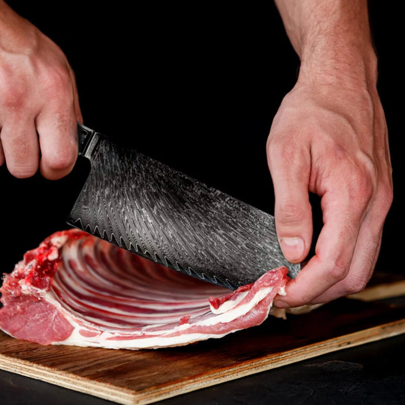 Aoki Damastmesser Set