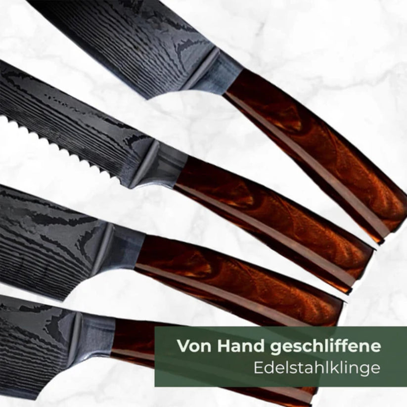 Kasshoku Messerset Premium 8-teilig