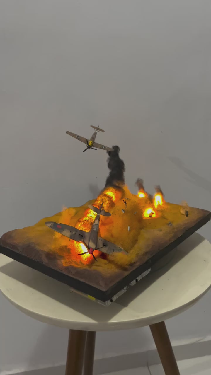 Spitfire & Bf 109: North African Dogfight